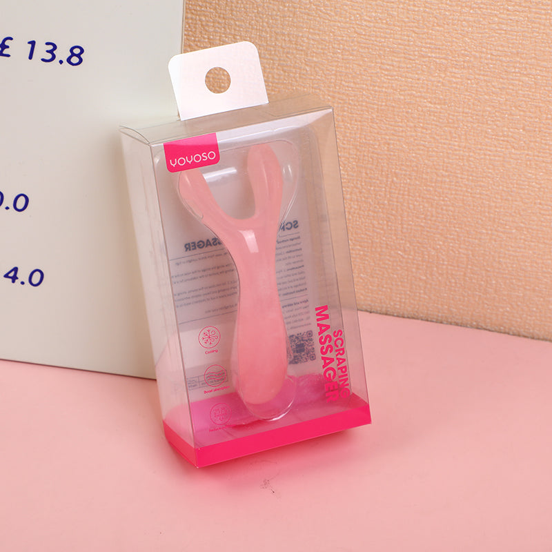 MASAJEADOR EN FORMA DE Y PARA LA NARIZ