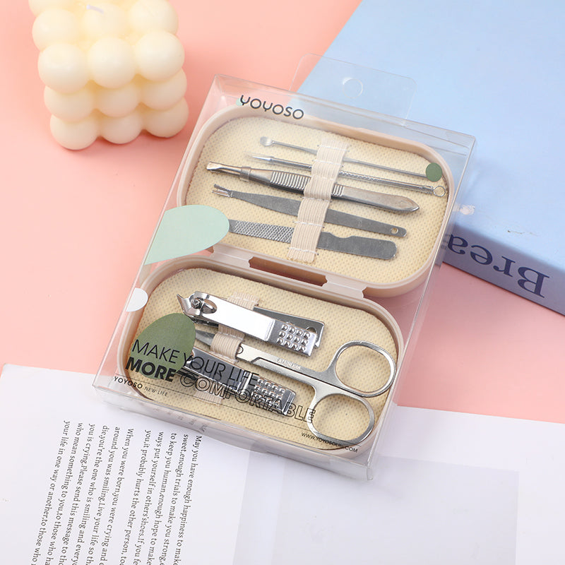 SET DE MANICURE - 8 UND - GRIS