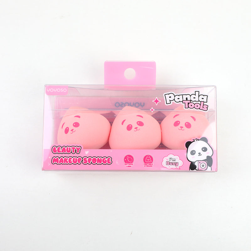 SET DE ESPONJAS DE MAQUILLAJE - 3UND - ROSADA