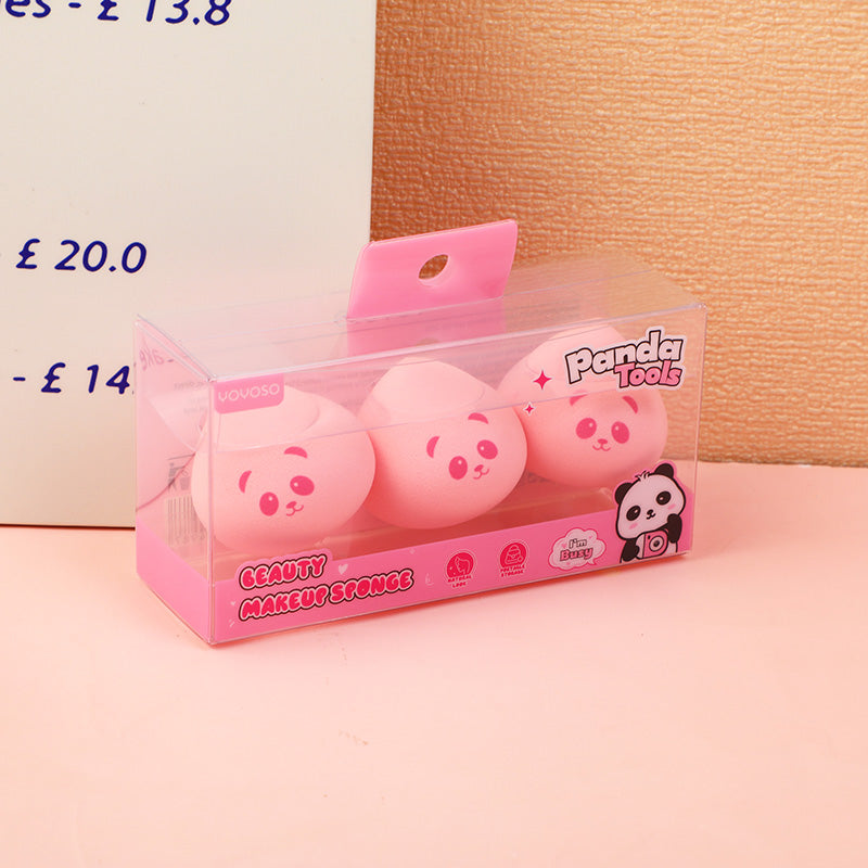 SET DE ESPONJAS DE MAQUILLAJE - 3UND - ROSADA