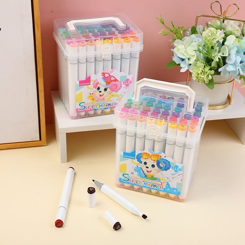 MARCADORES DOBLE PUNTA- 48 UND