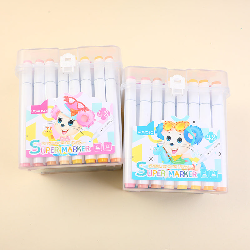 MARCADORES DOBLE PUNTA- 48 UND