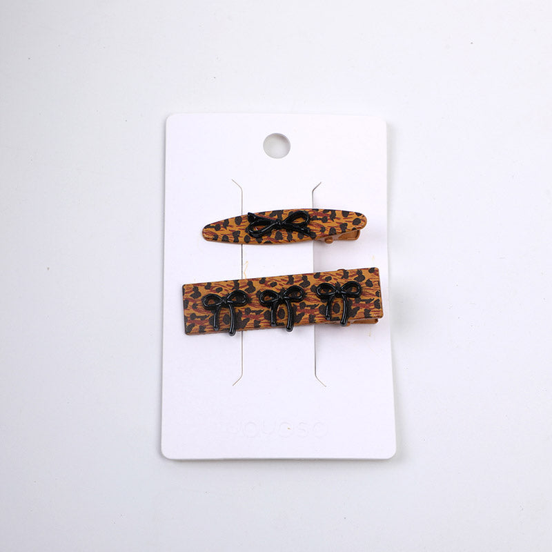 CLIP DE CABELLO - LEOPARDO - TIPO 3