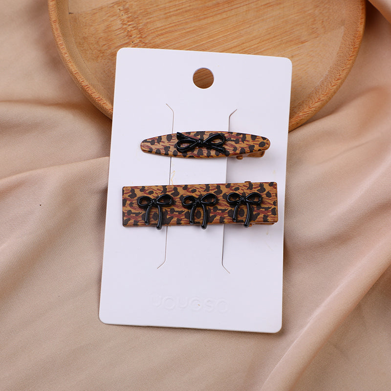 CLIP DE CABELLO - LEOPARDO - TIPO 3