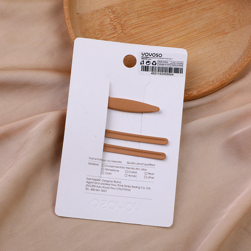 CLIP DE CABELLO - LEOPARDO - TIPO 3