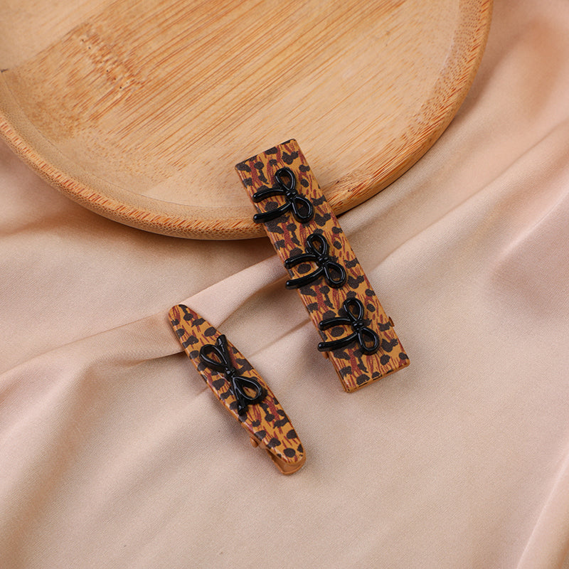 CLIP DE CABELLO - LEOPARDO - TIPO 3