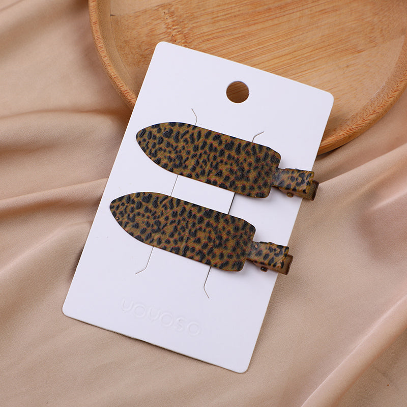 CLIP DE CABELLO - LEOPARDO - TIPO 1
