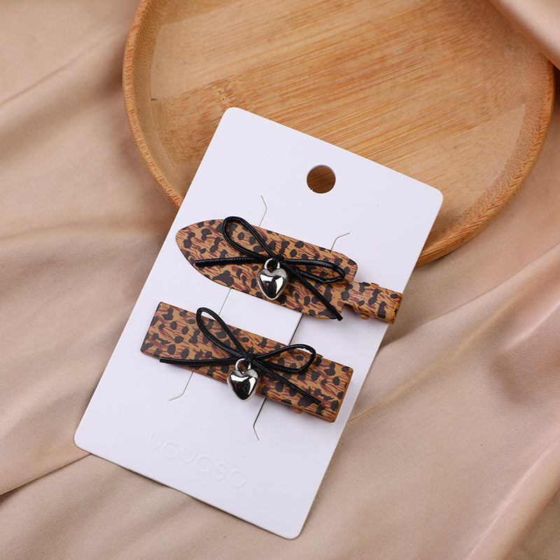 CLIP DE CABELLO - LEOPARDO - TIPO 2