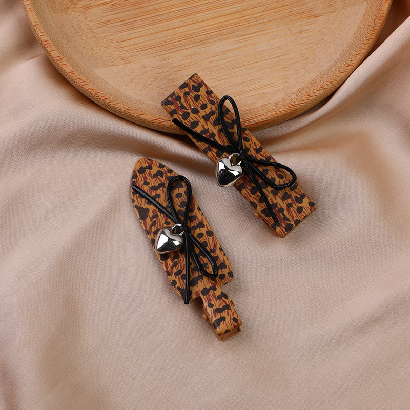 CLIP DE CABELLO - LEOPARDO - TIPO 2