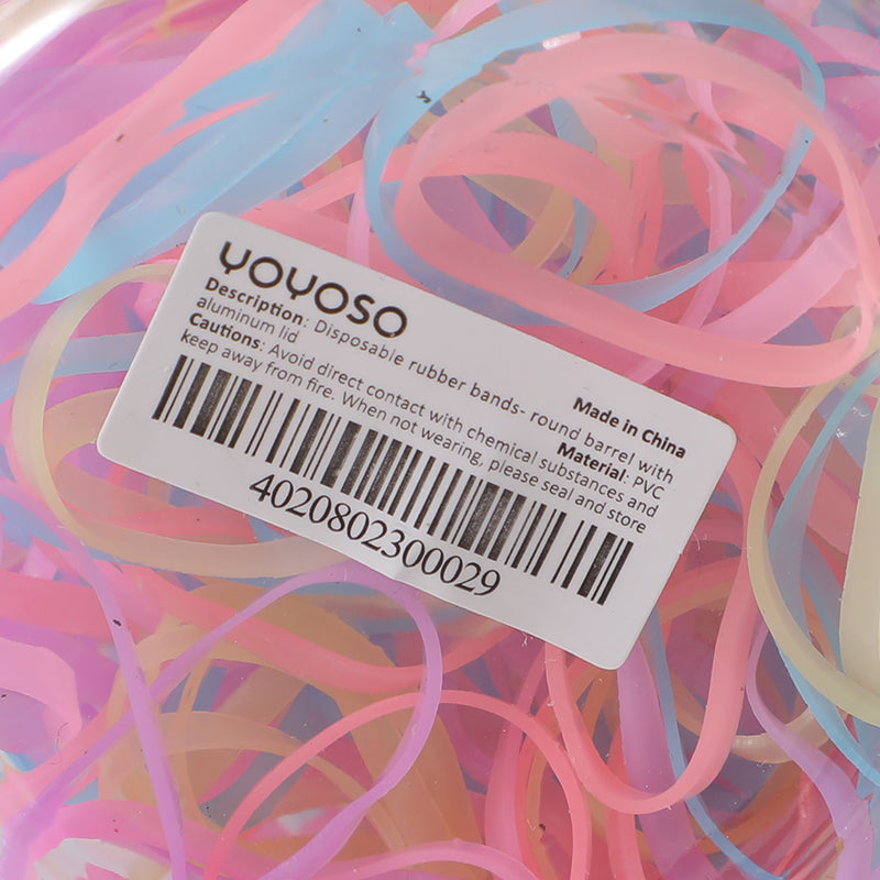 COLITAS DESECHABLES DE COLORES EN BARRIL