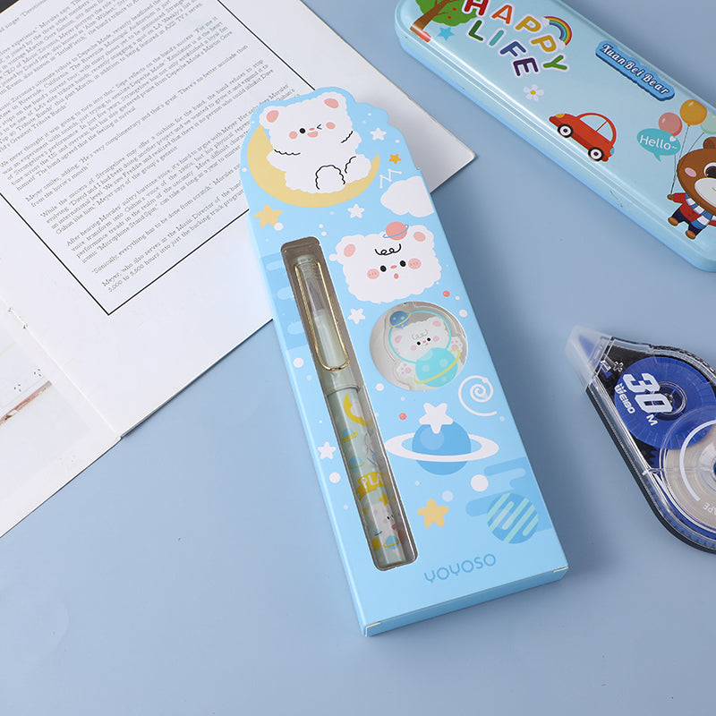 BOLIGRAFO OSO FELIZ - TINTA NEGRA