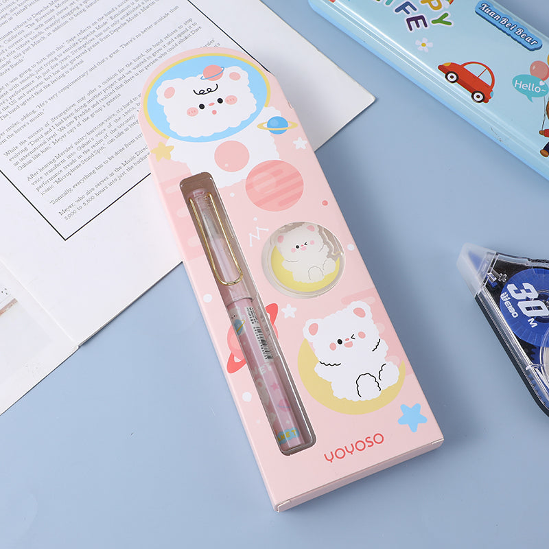 BOLIGRAFO OSO FELIZ - TINTA NEGRA