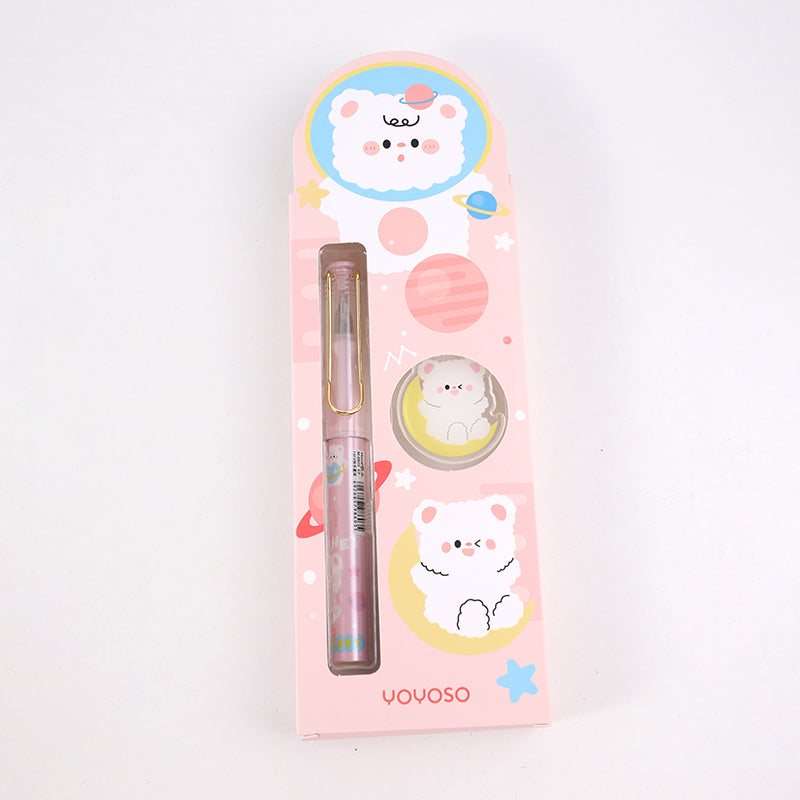 BOLIGRAFO OSO FELIZ - TINTA NEGRA