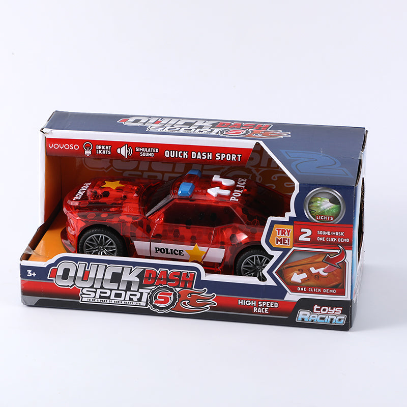 JUGUETE CARRO CON LUCES Y SONIDO (NO INCLUYE BATERIA)