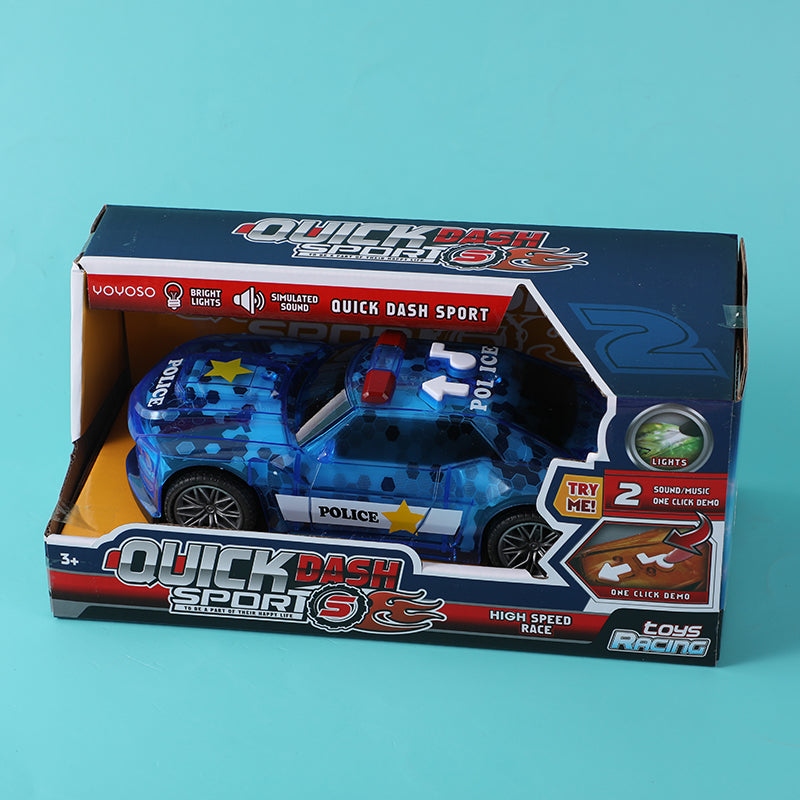 JUGUETE CARRO CON LUCES Y SONIDO (NO INCLUYE BATERIA)