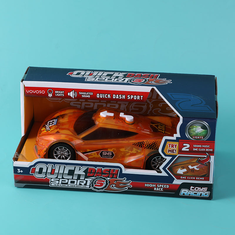 JUGUETE CARRO CON LUCES Y SONIDO (NO INCLUYE BATERIA)