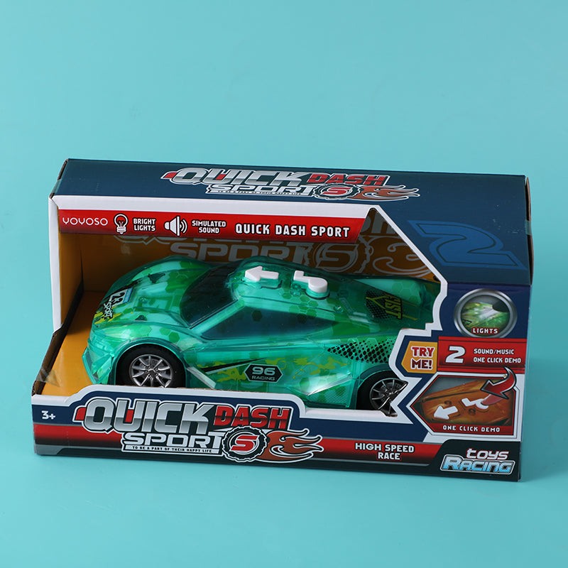 JUGUETE CARRO CON LUCES Y SONIDO (NO INCLUYE BATERIA)