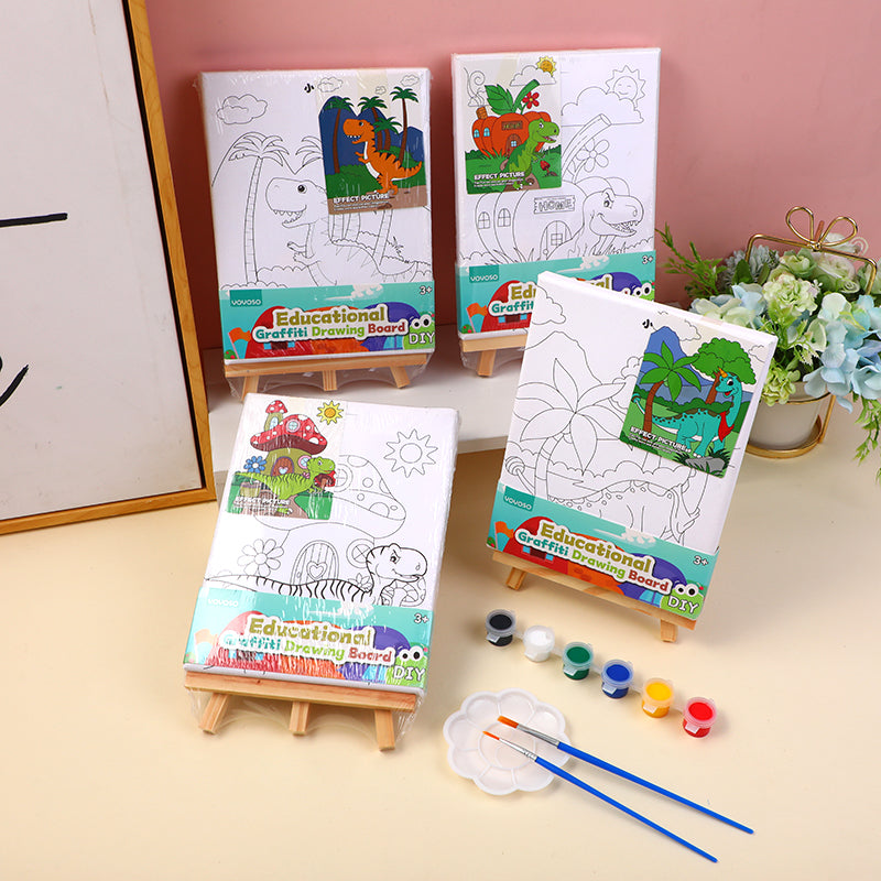 Lienzo De Dibujo Dinosaurio