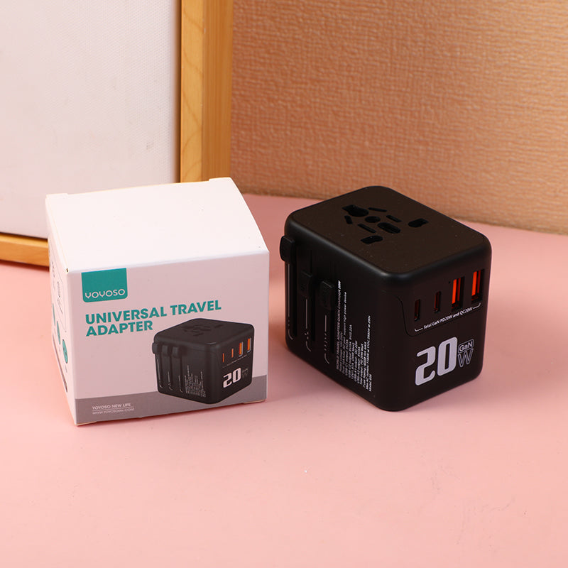 ADAPTADOR  UNIVERSAL CARGA RAPIDA 20W