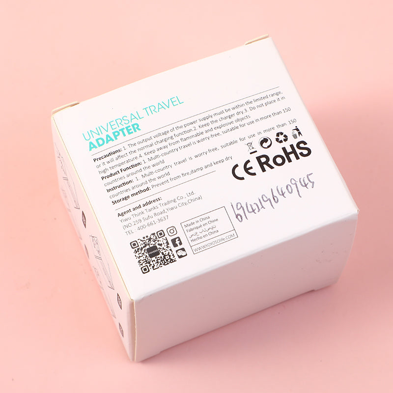 ADAPTADOR  UNIVERSAL CARGA RAPIDA 20W