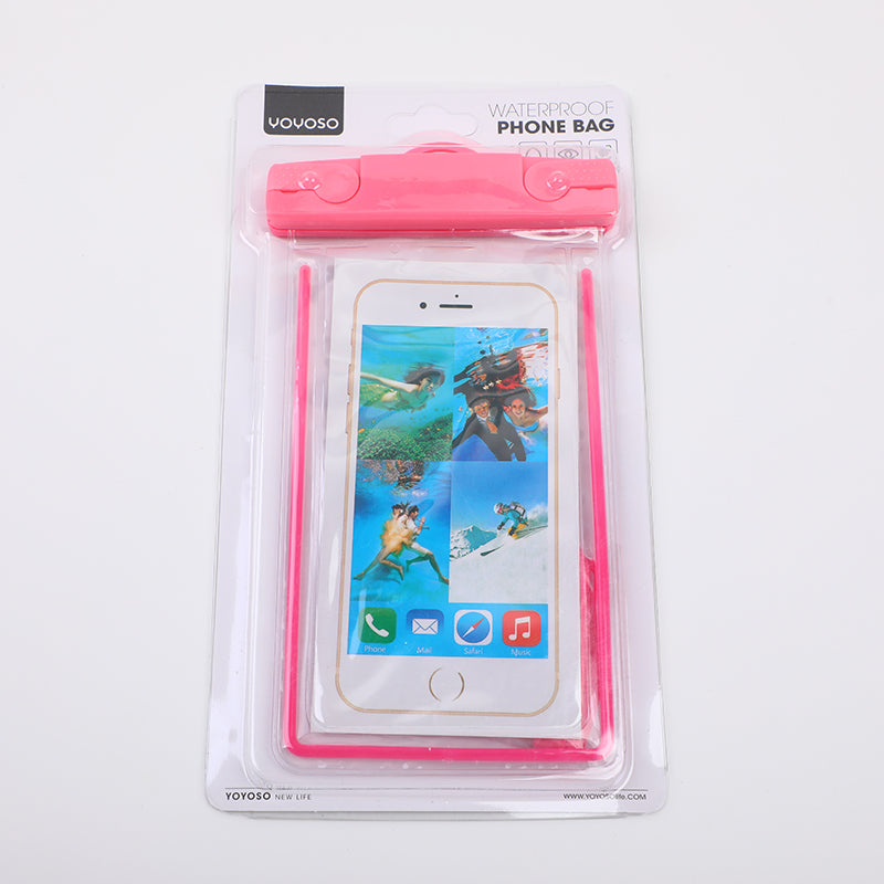 ESTUCHE IMPERMEABLE PARA EL CELULAR - BRILLA EN LA OSCURIDAD