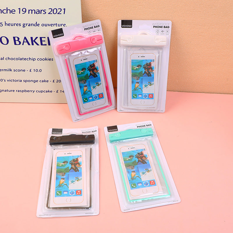 ESTUCHE IMPERMEABLE PARA EL CELULAR - BRILLA EN LA OSCURIDAD