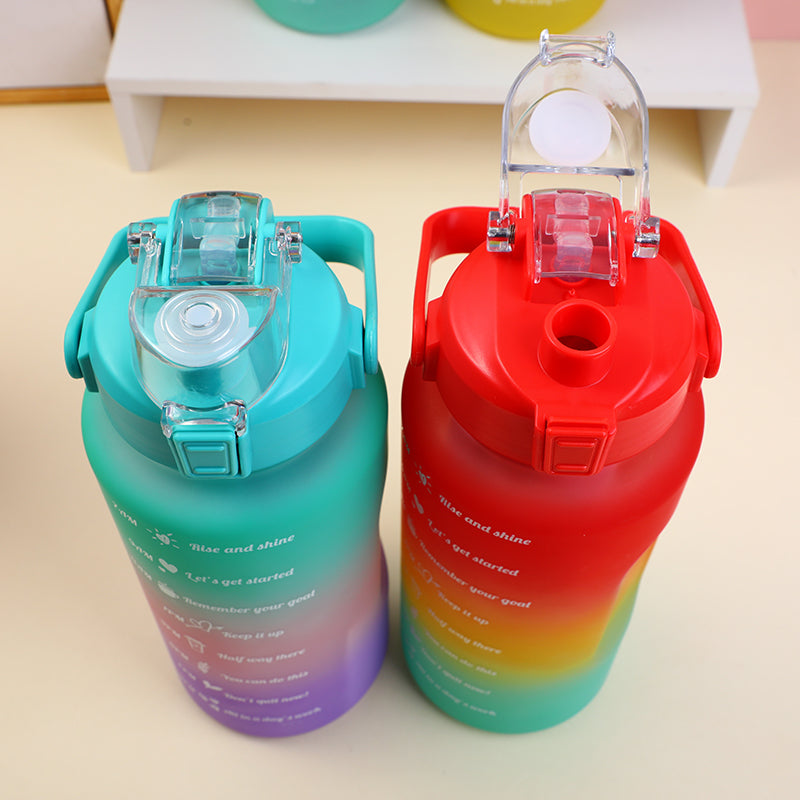 SET DE 3 TERMOS DEGRADADO PLASTICO