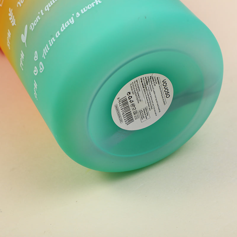 SET DE 3 TERMOS DEGRADADO PLASTICO