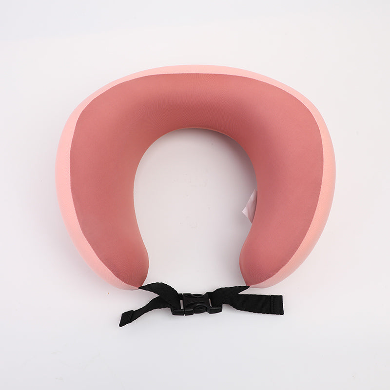 ALMOHADA EN U - AZUL ROSADO