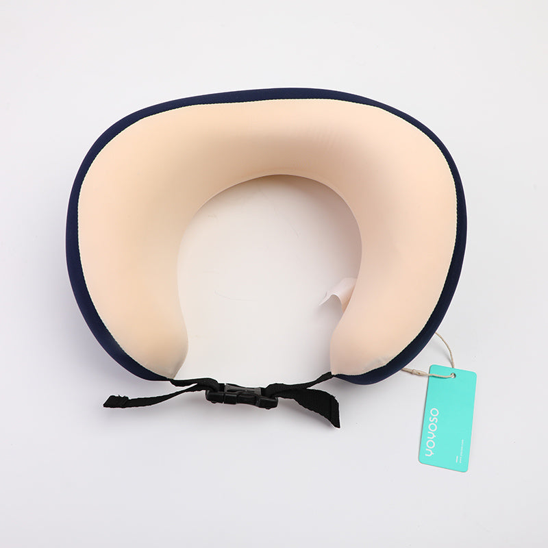 ALMOHADA EN U - AZUL MARINO