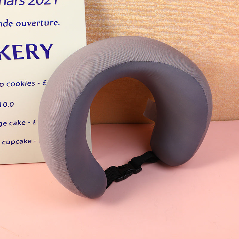 ALMOHADA EN U - GRIS