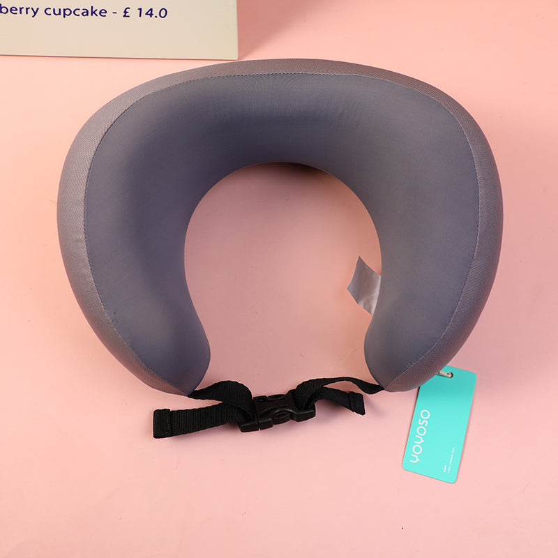 ALMOHADA EN U - GRIS