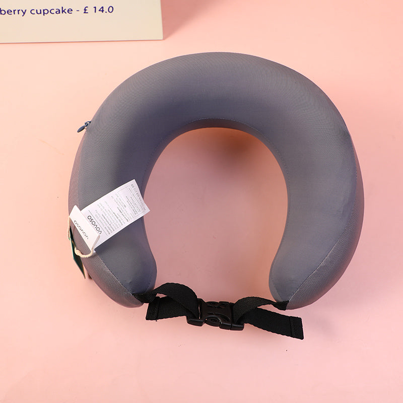 ALMOHADA EN U - GRIS