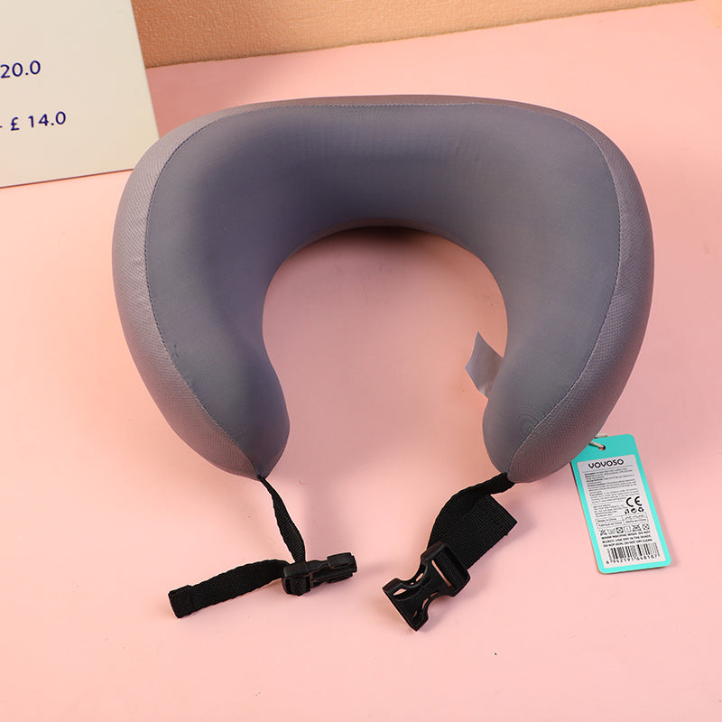 ALMOHADA EN U - GRIS