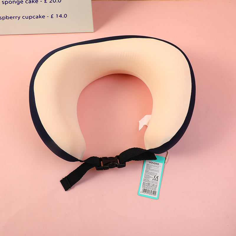 ALMOHADA EN U - AZUL MARINO