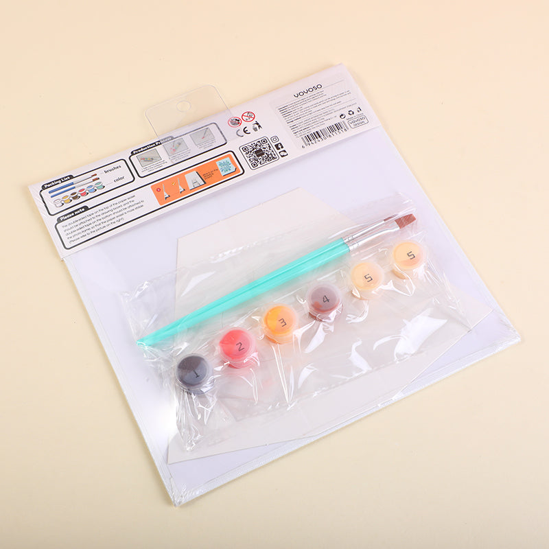 TABLERO DE DIBUJO CON PINTURA - OSO