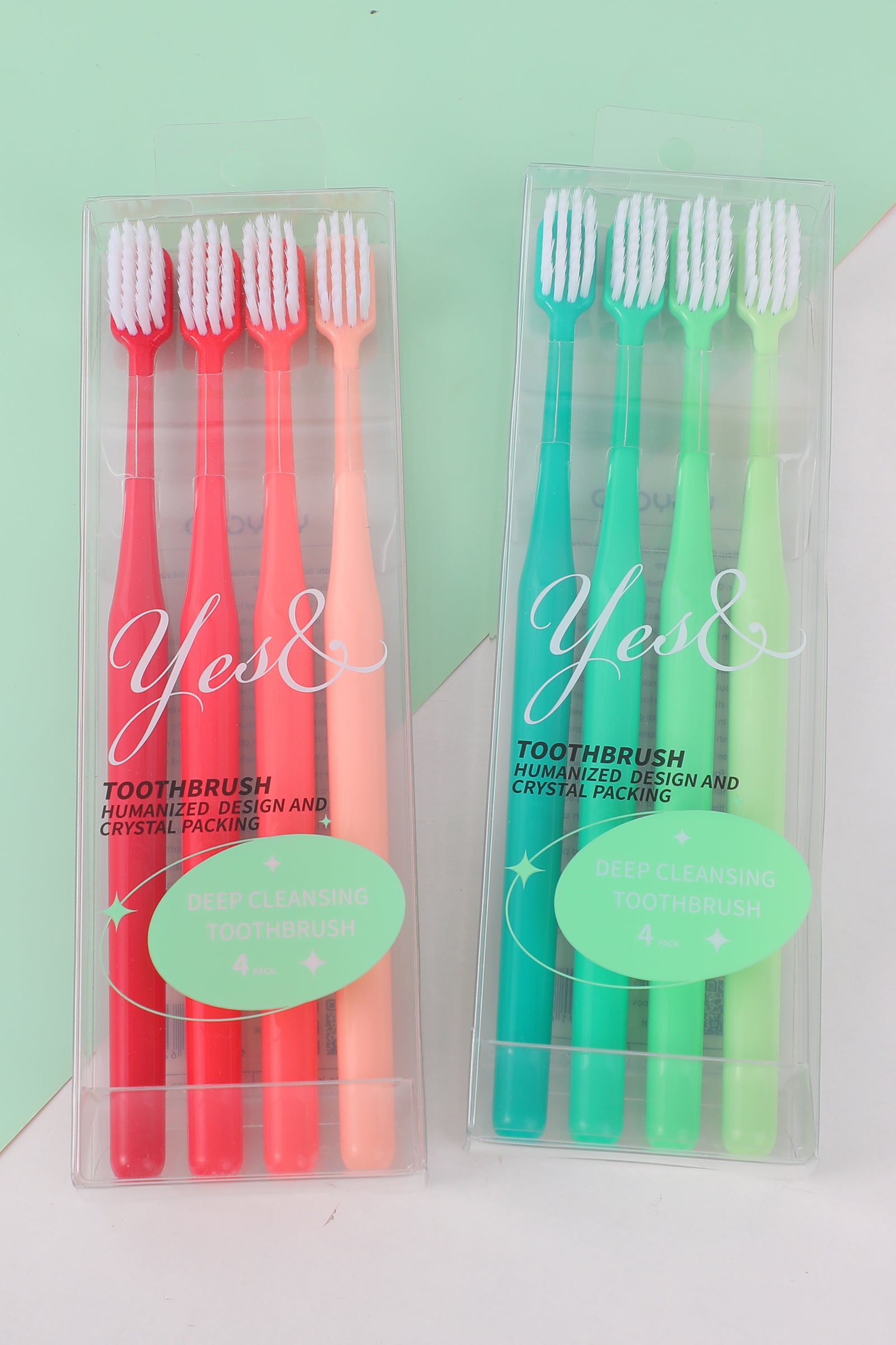 CEPILLO DE DIENTES SUAVES - 4 PCS