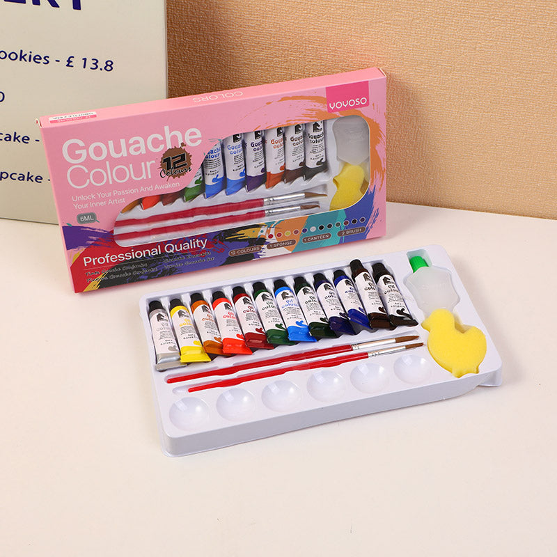 SET DE 12 PINTURAS - ACUARELA