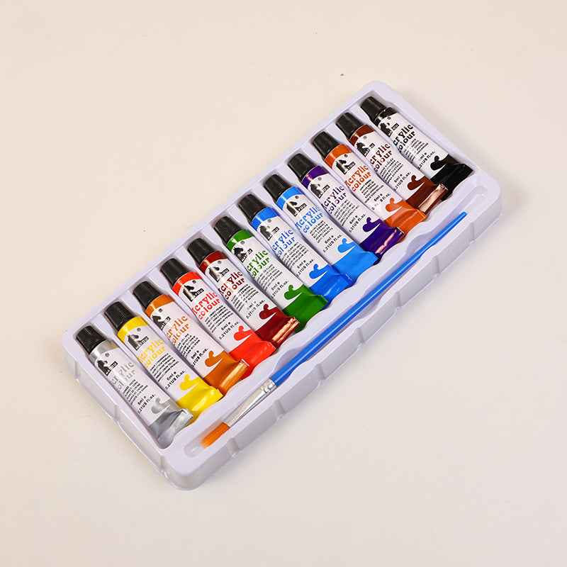 SET DE 12 PINTURAS - ACRILICA