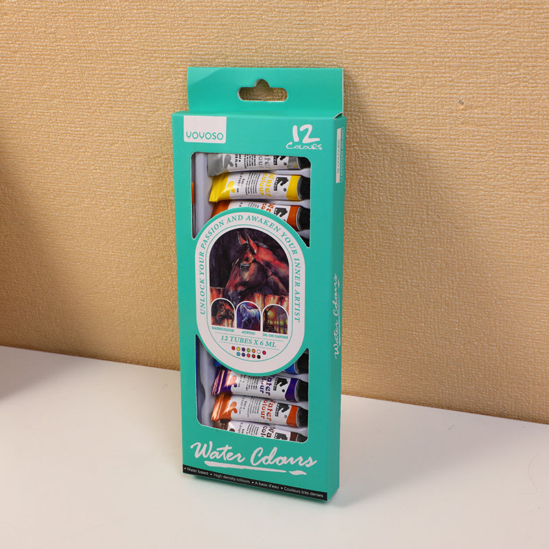 SET DE 12 PINTURAS - ACRILICA