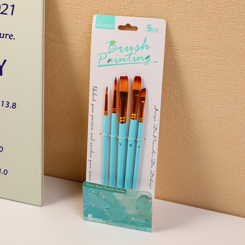 SET DE PINCELES - 5UND - AZUL