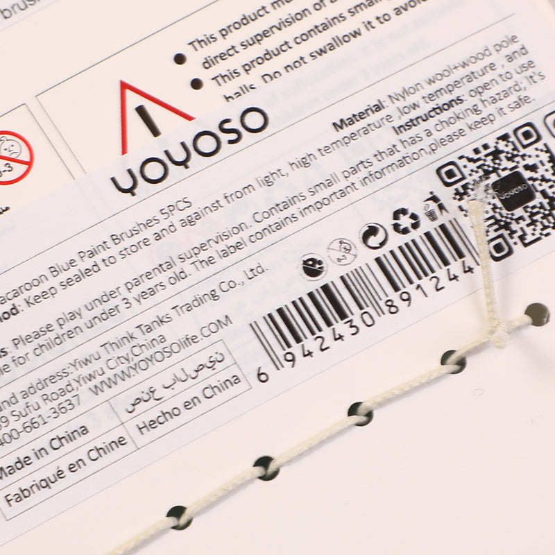 SET DE PINCELES - 5UND - AZUL