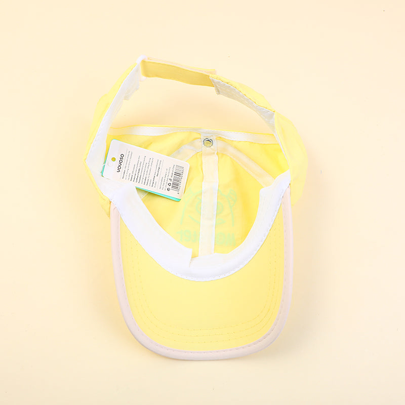 GORRA PARA NIÑOS- AMARILLA