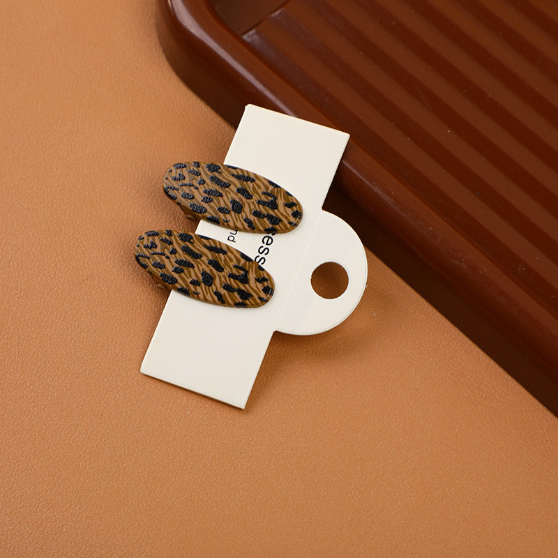 CLIP DE CABELLO - LEOPARDO - TIPO 6