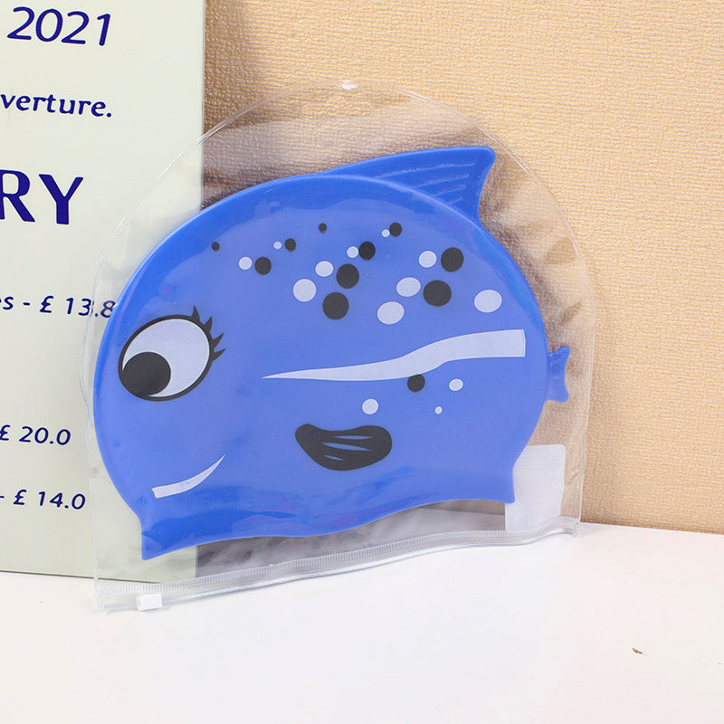 GORRO PARA NATACION - NIÑOS - PEZ