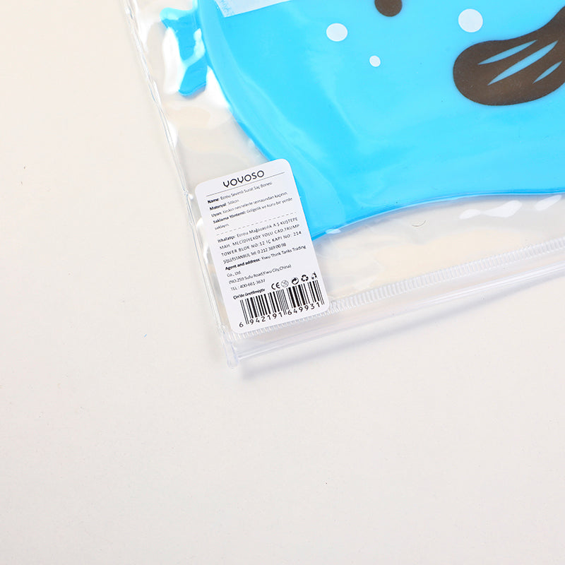 GORRO PARA NATACION - NIÑOS - PEZ