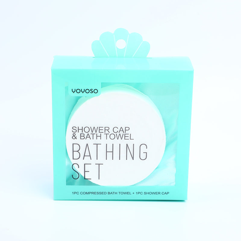 SET DE BAÑO - GORRO & TOALLA DESECHABLE