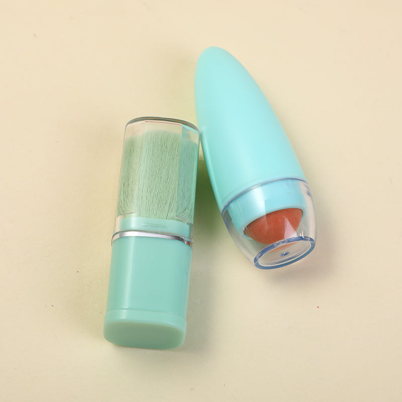 SET DE BELLEZA CON CEPILLO Y PIEDRA VOLCANICA