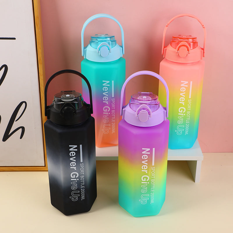 SET DE 3 TERMOS PLASTICO DEGRADADO