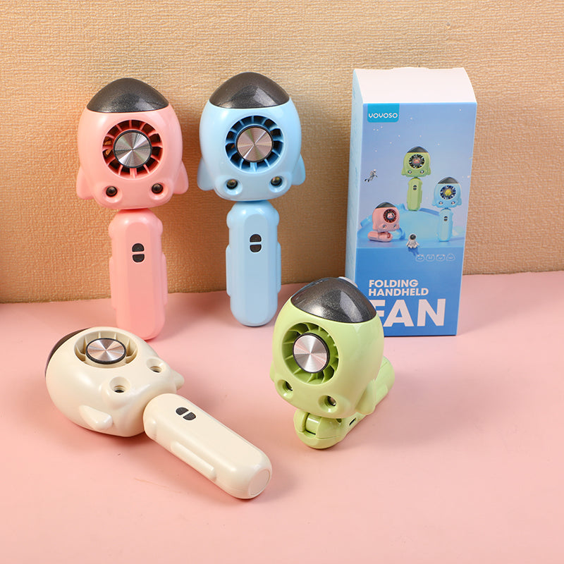 VENTILADOR PLEGABLE - COHETE ESPACIAL